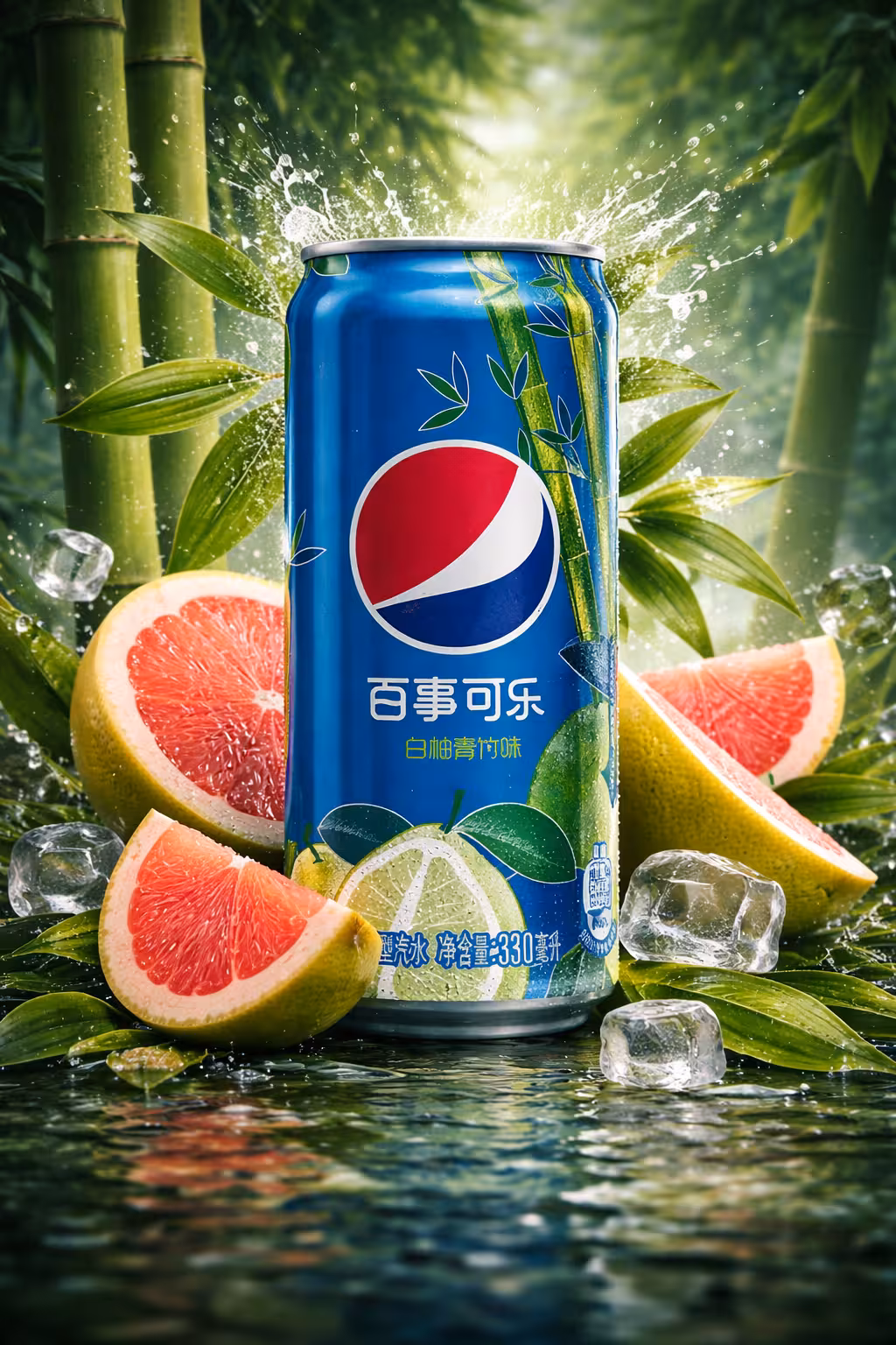 Pepsi - Bamboo Grapefruit - 330ml