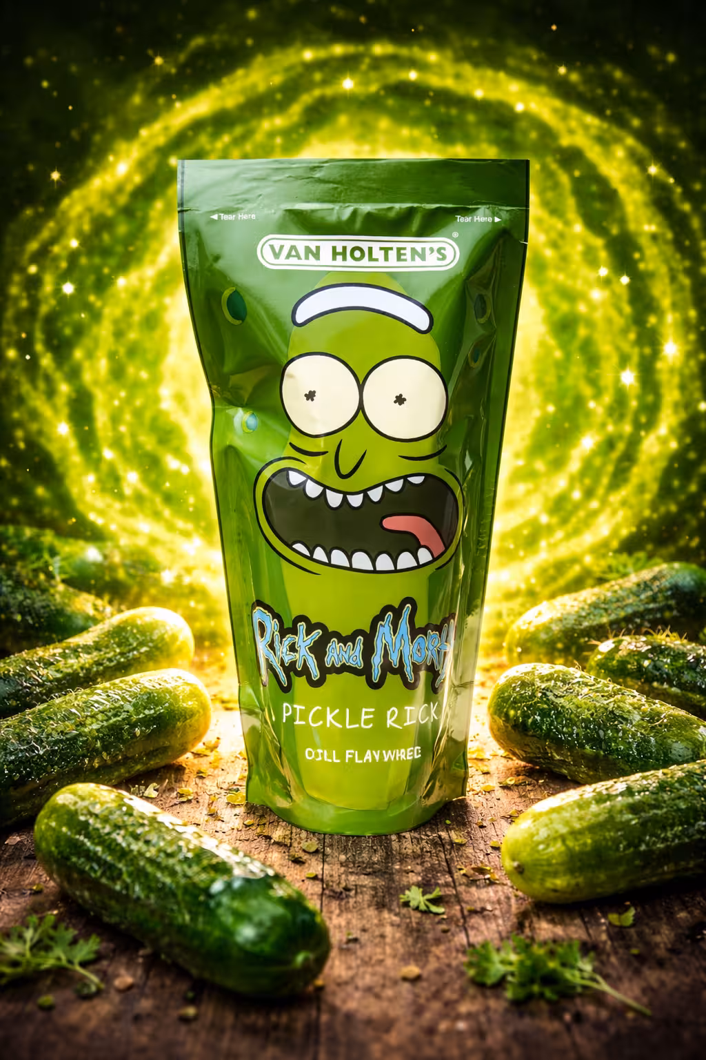 Van Holtens - Rick and Morty Pickle Rick Jumbo - 306g