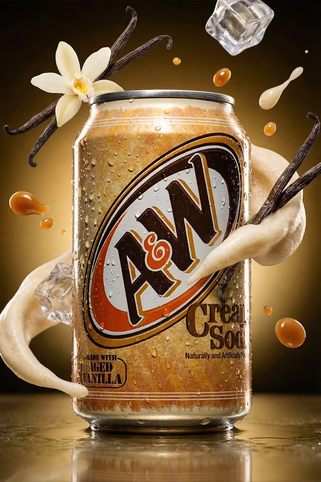 A&W - Root Beer Cream Soda - 355ml
