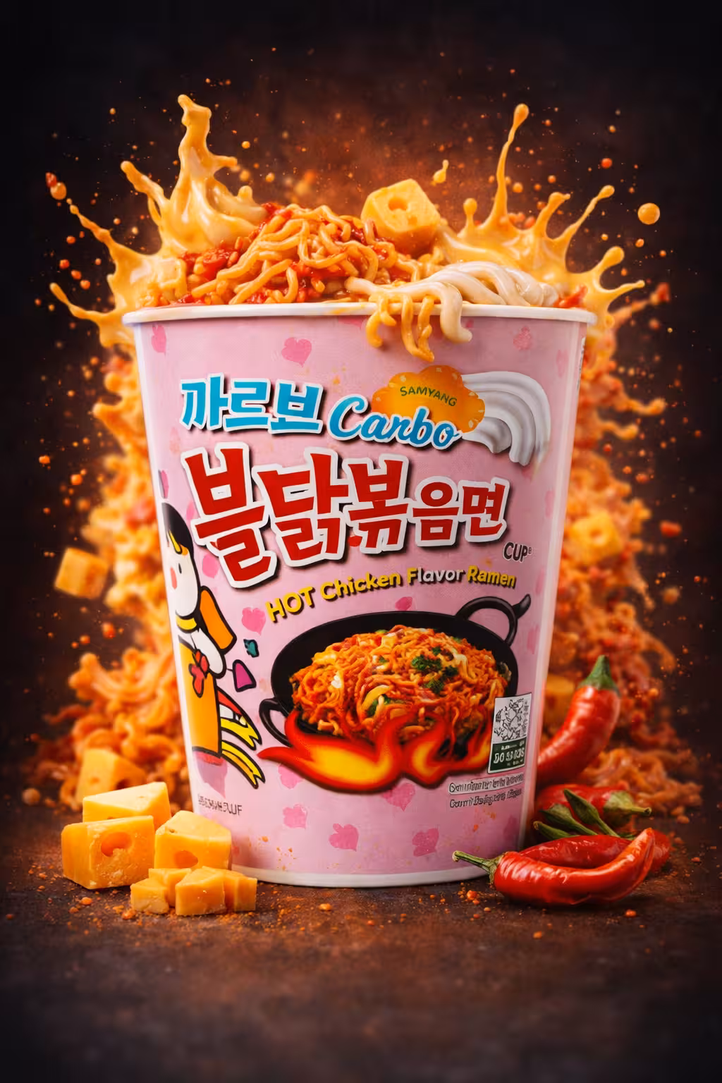 Samyang - Buldak Ramen Hot Chicken Carbonara - 80g