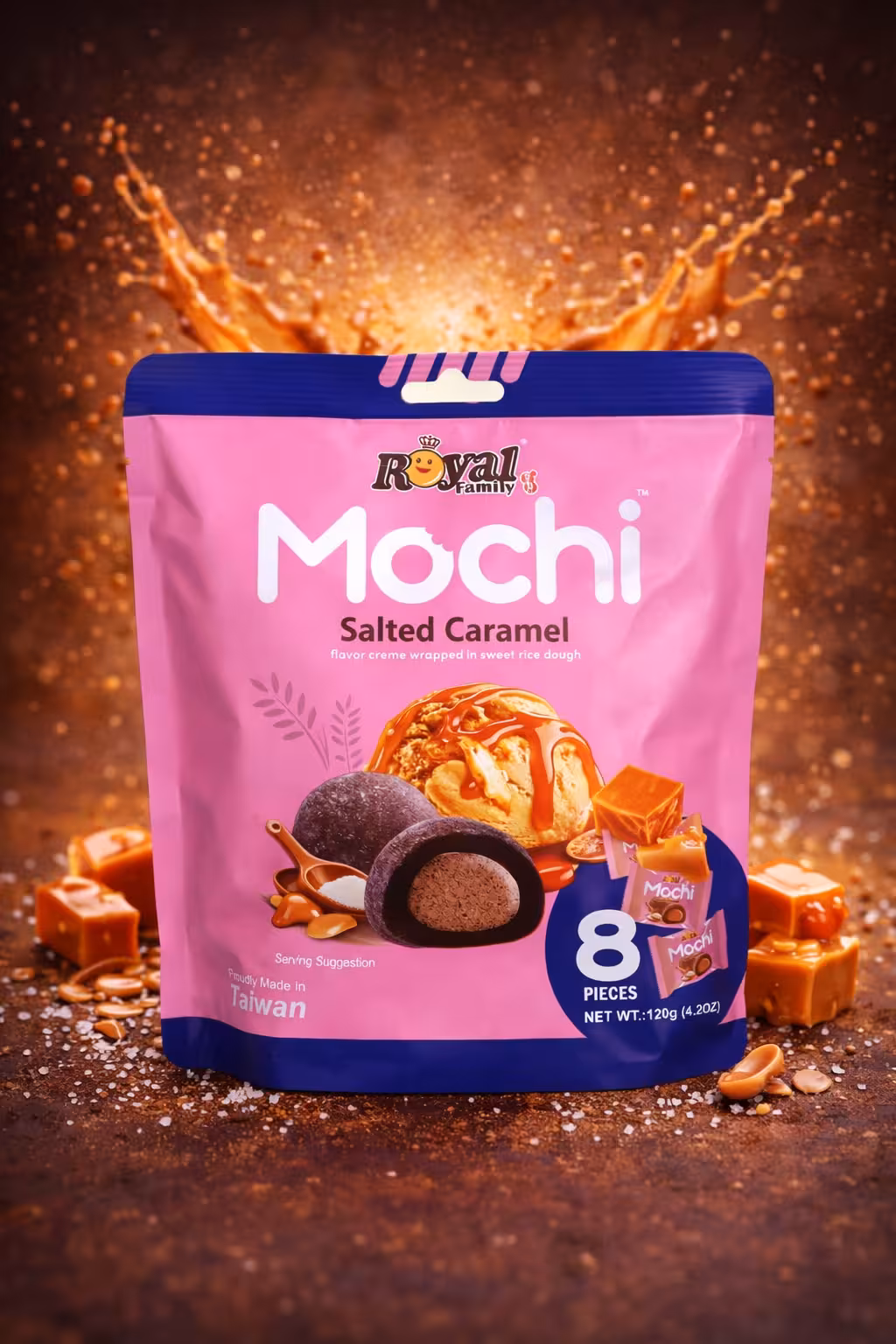 Royal Family - Mochi Salted Caramel - 120g