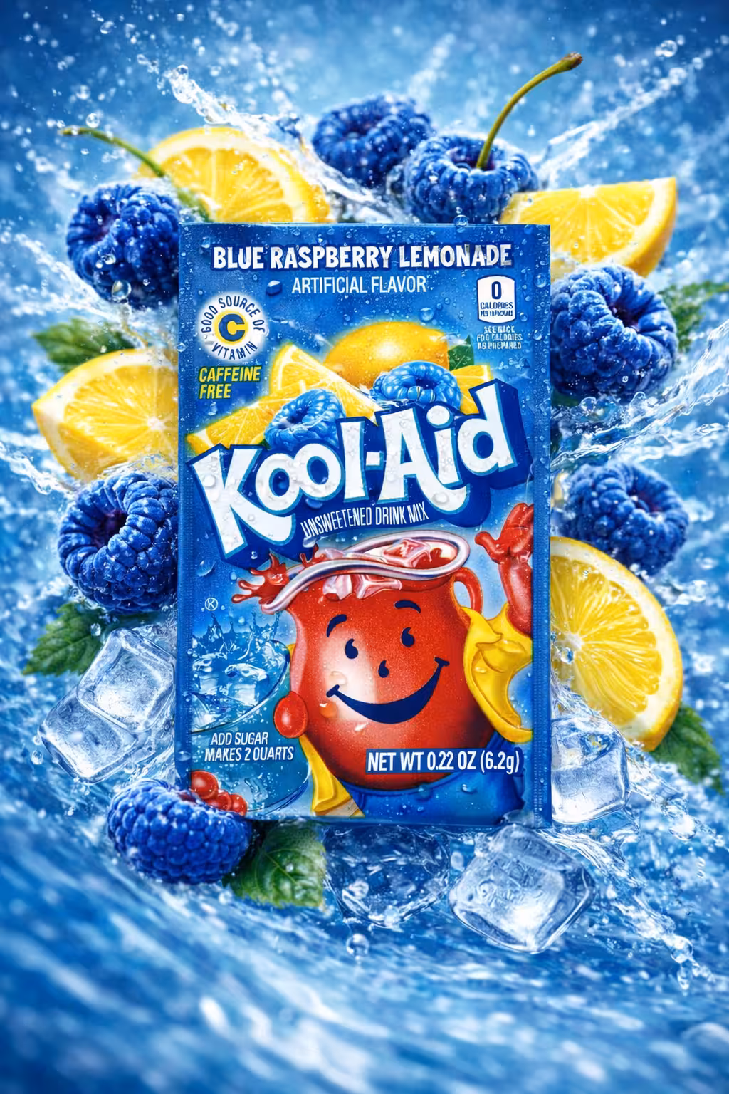 Kool-Aid - Drink Mix Blue Raspberry Lemonade - 6,2g