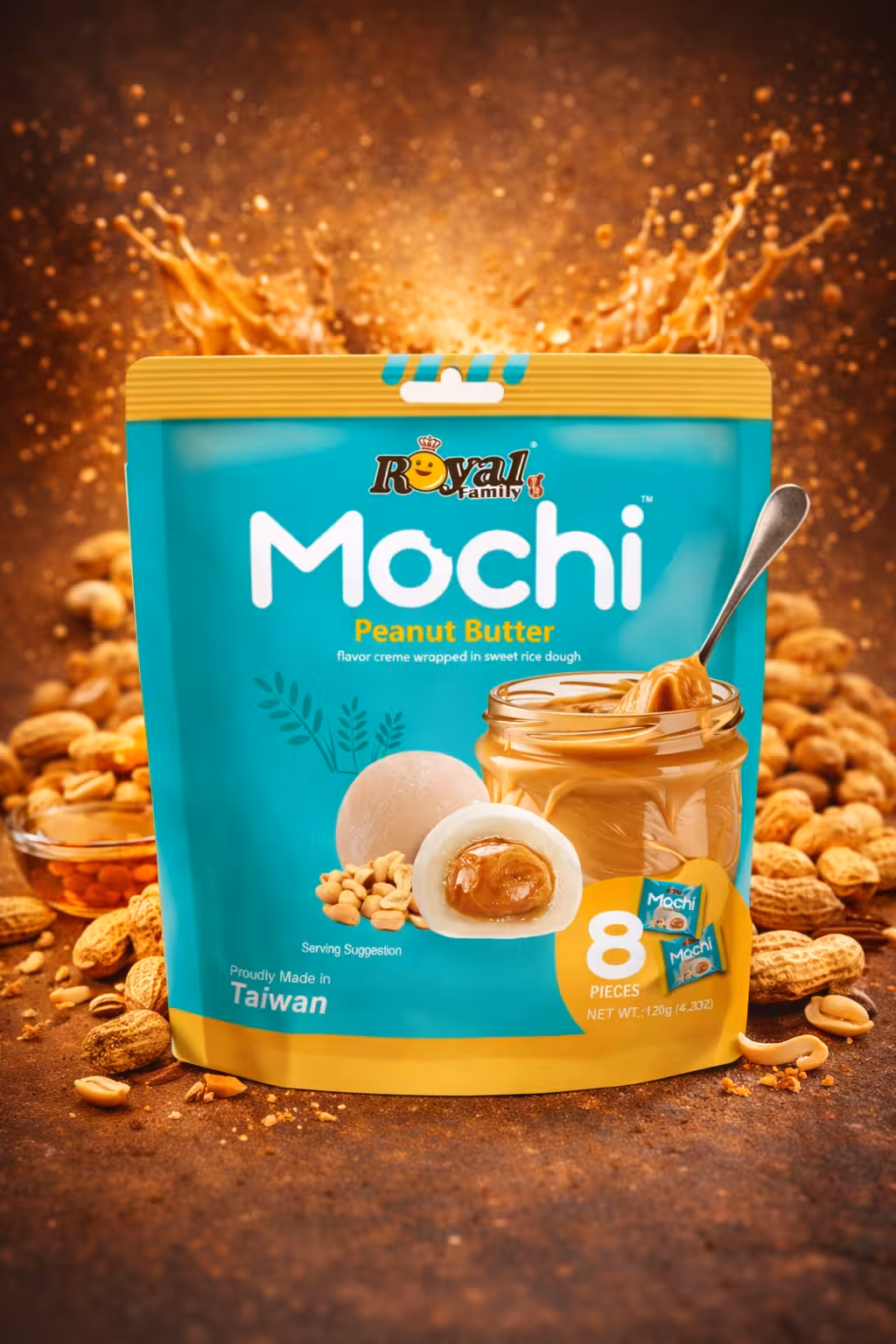 Royal Family - Mochi Peanut Butter - 120g