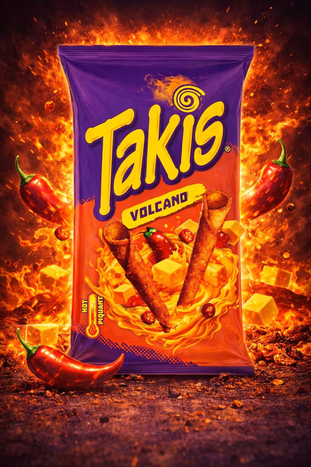 Takis Chips - Volcano - 100g