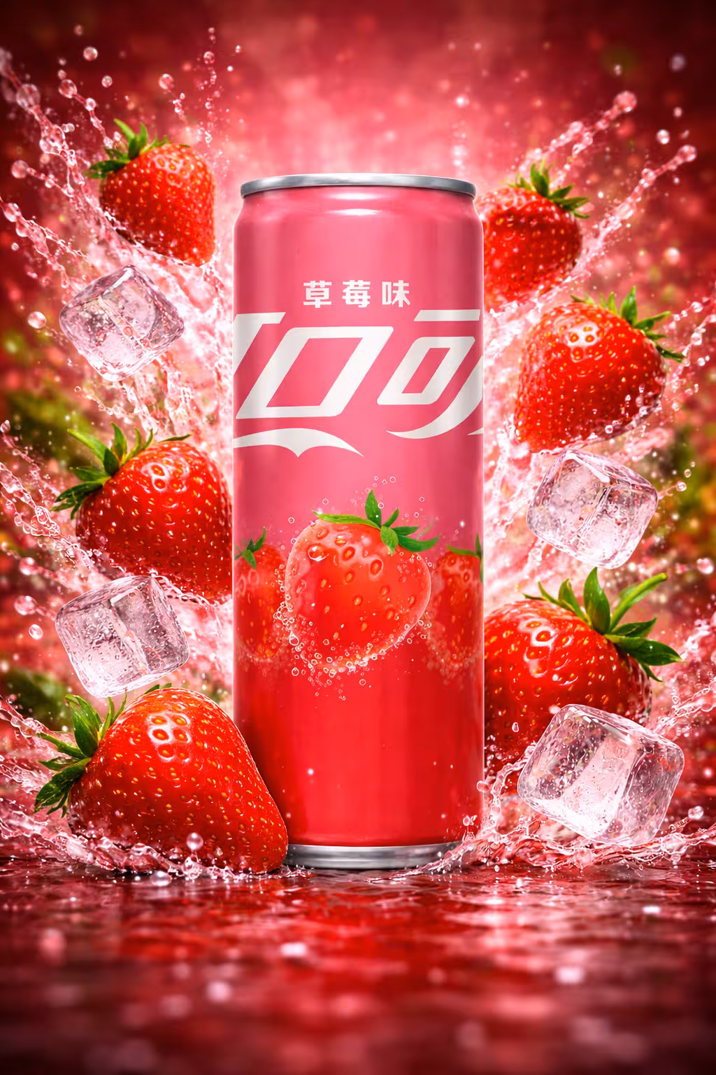Coca Cola - Strawberry - 330ml
