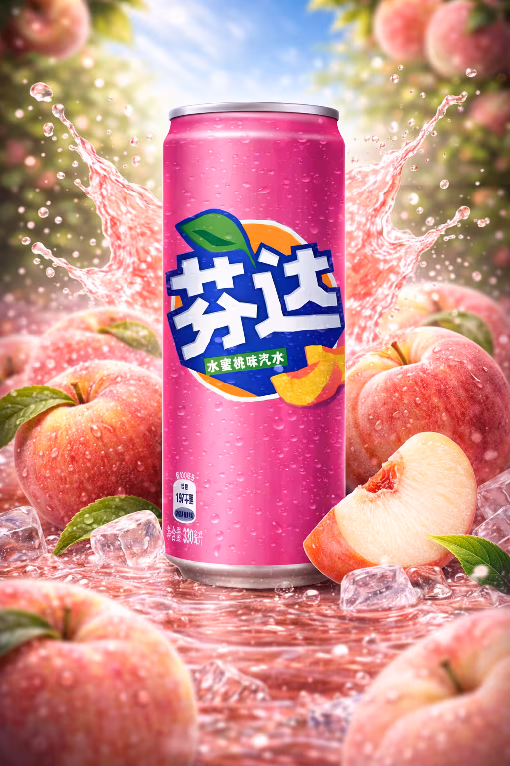 Fanta - Peach - 330ml