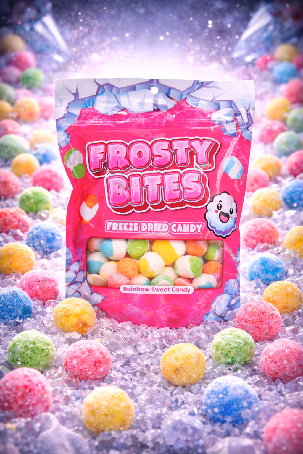 Frosty Bites - Rainbow Sweets Candy - 50g