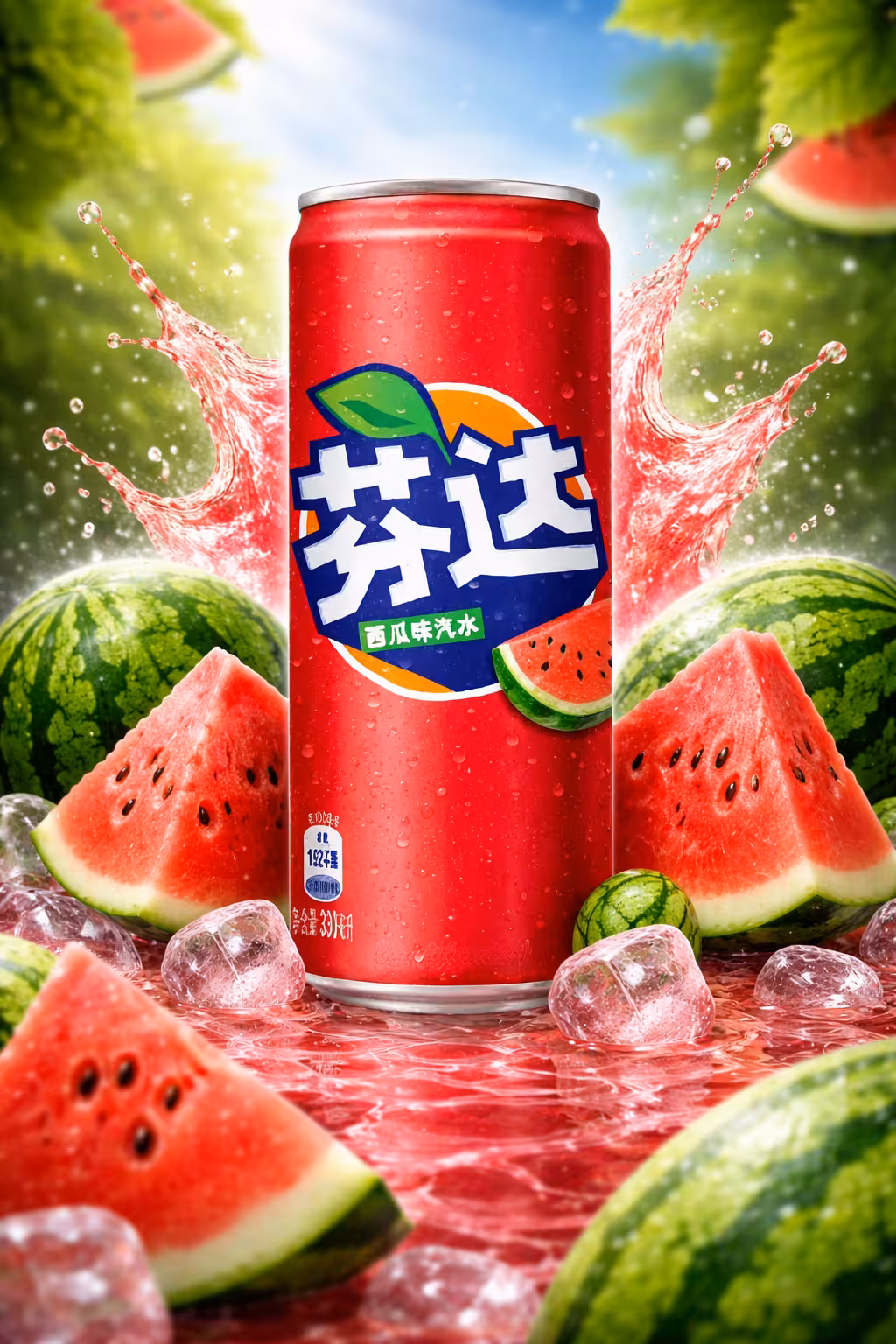 Fanta - Watermelon - 330ml