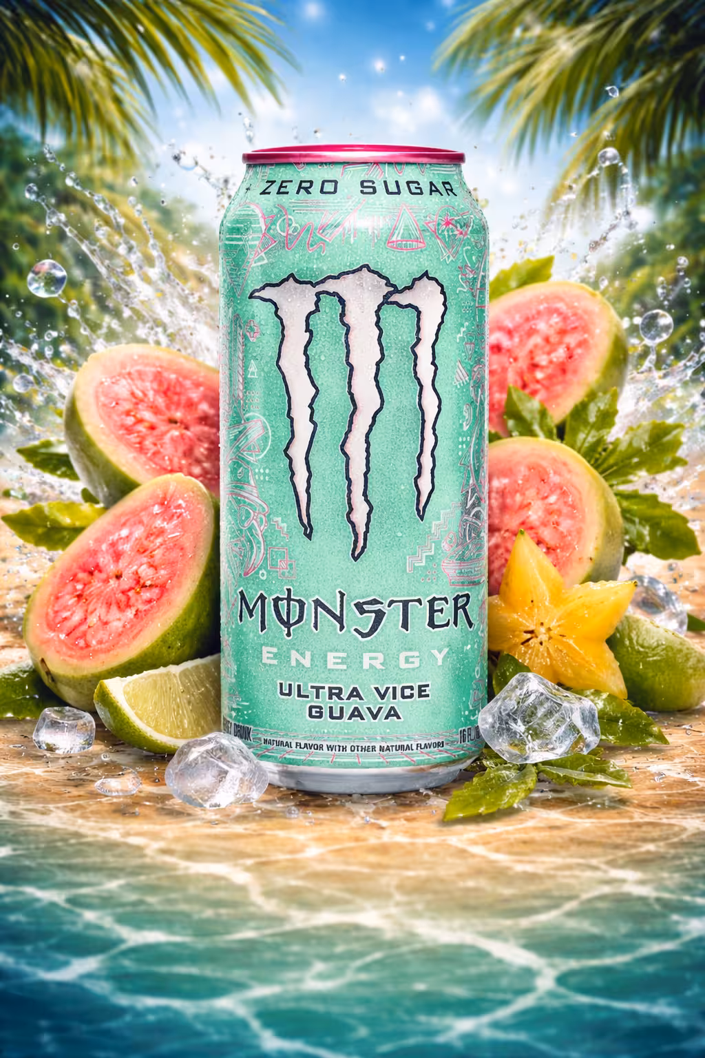 Monster Energy - Ultra Vice Guava - 473ml