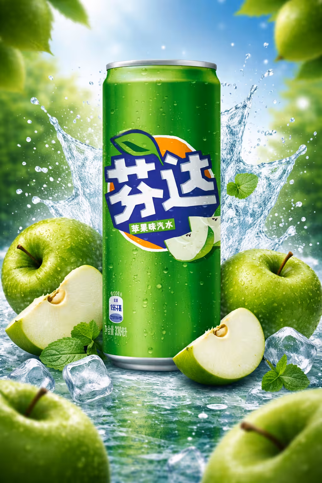 Fanta - Apple - 330ml