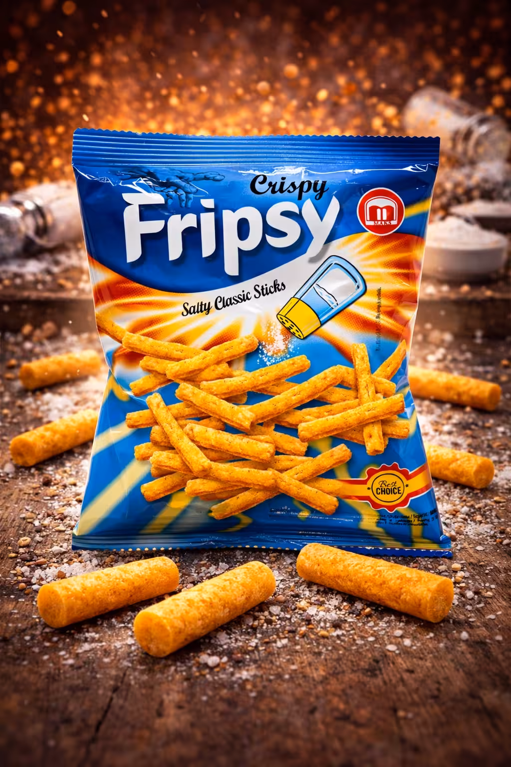 Fripsy - Crispy Salty Sticks - 50g