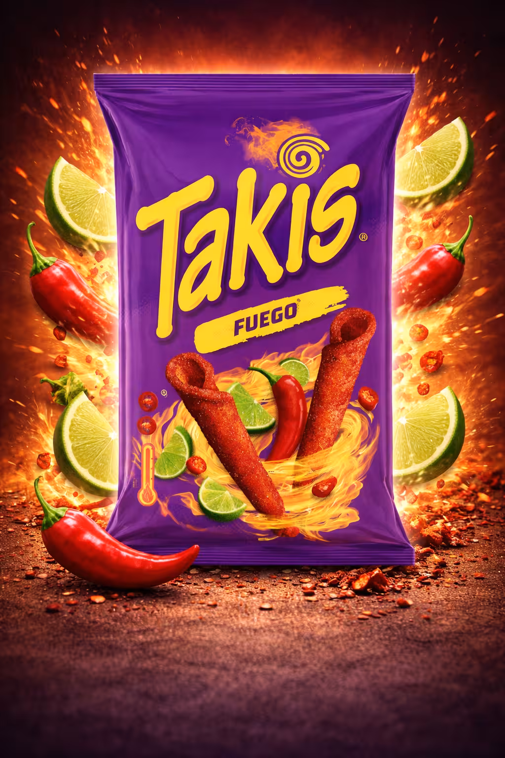 Takis Chips - Fuego - 100g