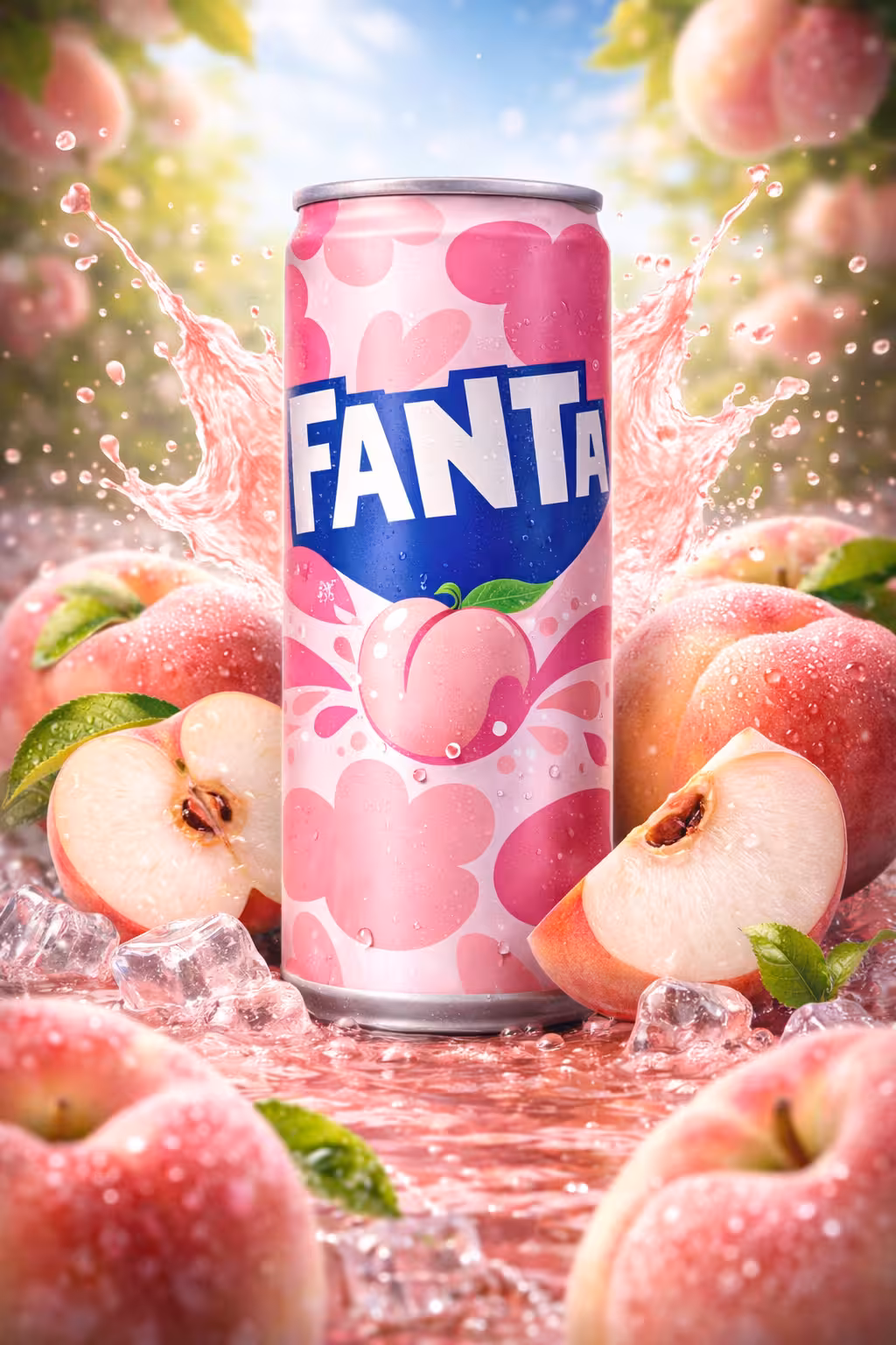 Fanta - White Peach - 500ml