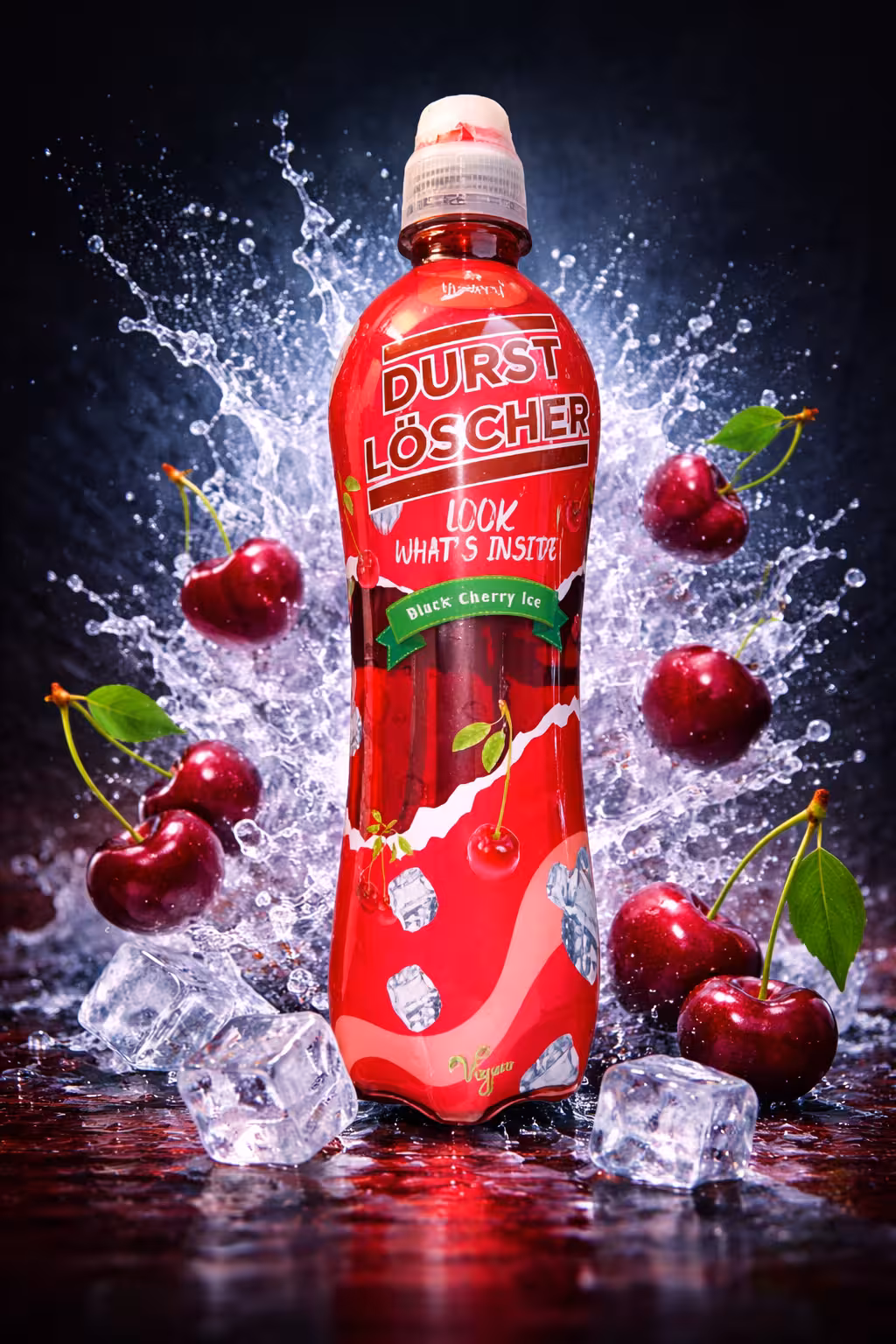 Durstlöscher - Black Cherry Ice - 500ml